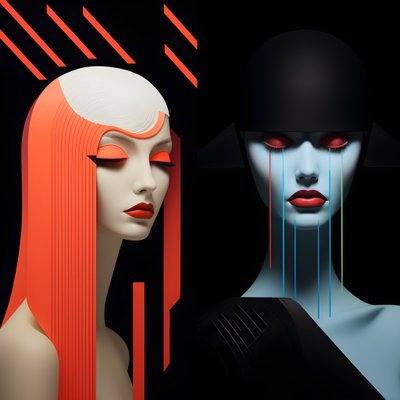 Surrealistyczny projekt postaci 3 autorstwa Kurt Heppke