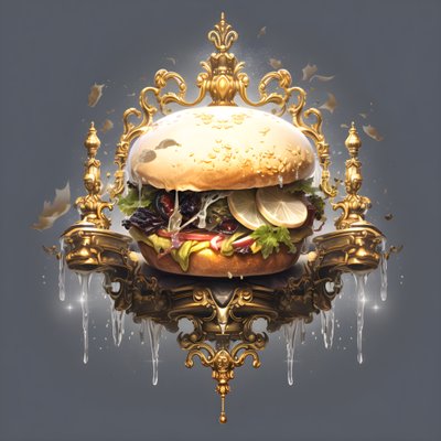 burger z białego marmuru 3 autorstwa Kurt Heppke