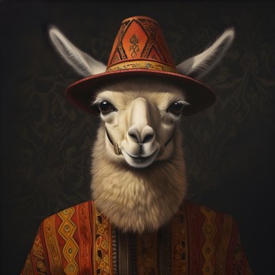 Dalajlama w kowbojskim kapeluszu 1 autorstwa Kurt Heppke