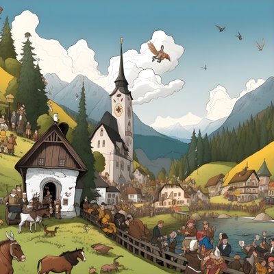 Austria, rysunek 1 autorstwa Kurt Heppke