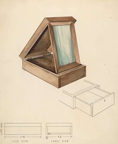 Bishop Hill: garderoba, 1936. autorstwa Kurt Melzer