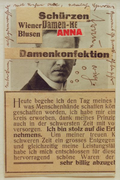 Walter Dexel autorstwa Kurt Schwitters