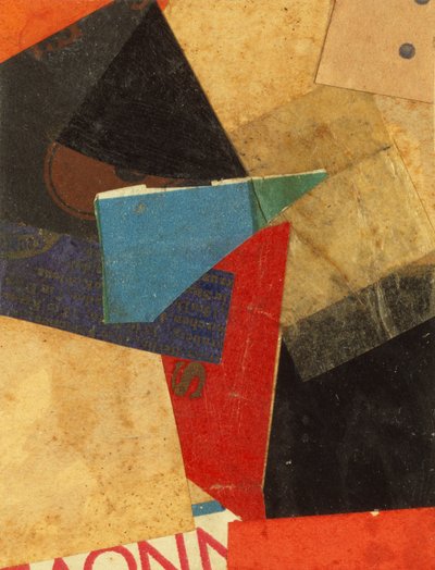 Kompozycja autorstwa Kurt Schwitters