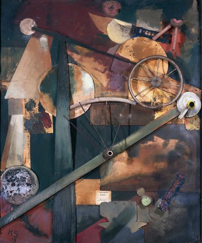 Konstrukcja dla szlachetnych pań autorstwa Kurt Schwitters