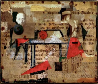 Obraz drzewa autorstwa Kurt Schwitters