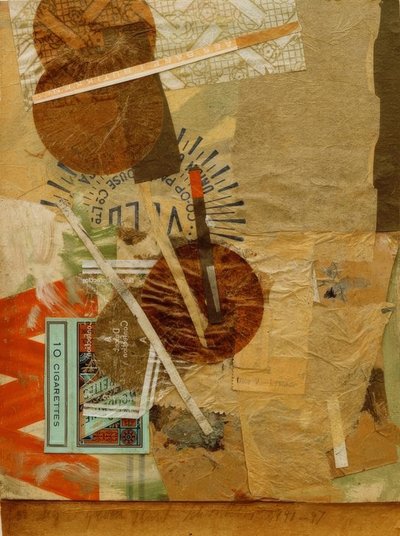 Dla Higu (Merzzeichnung) autorstwa Kurt Schwitters
