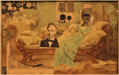 Hommage an Sir Herbert Read autorstwa Kurt Schwitters