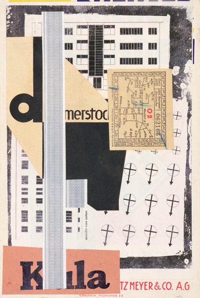 Karlsruhe autorstwa Kurt Schwitters