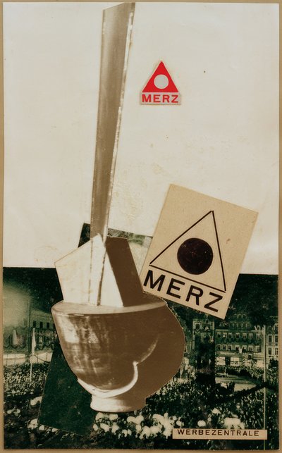 CENTRUM REKLAMOWE MERZ autorstwa Kurt Schwitters