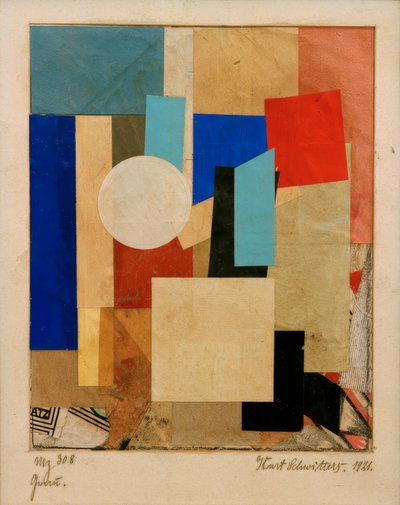 MZ 308 szary autorstwa Kurt Schwitters