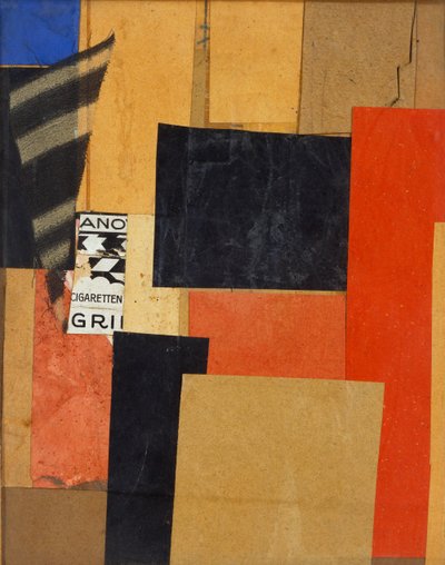 Merzbild, 1932 autorstwa Kurt Schwitters