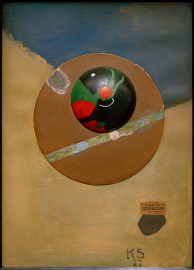 Merzbild 49 A autorstwa Kurt Schwitters