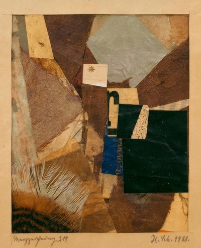 Rysunek Merza 219 autorstwa Kurt Schwitters