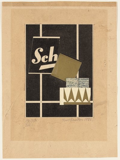 Mz 26.45 Sch. autorstwa Kurt Schwitters