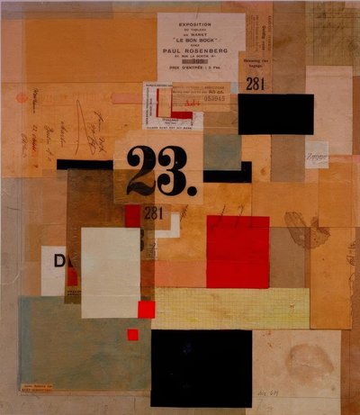 Mz 601 autorstwa Kurt Schwitters