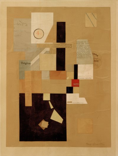 Bez tytułu (4 KR) autorstwa Kurt Schwitters