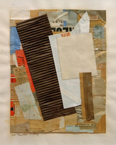 Bez tytułu (6 D) autorstwa Kurt Schwitters