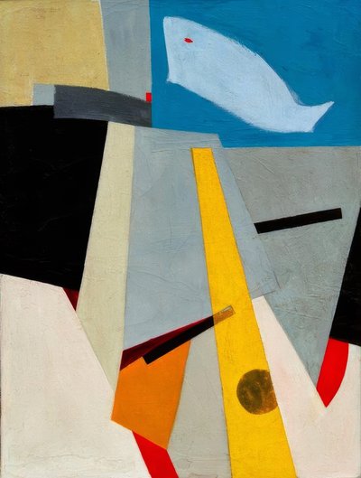 Bez tytułu (zdjęcie z wielorybem) autorstwa Kurt Schwitters