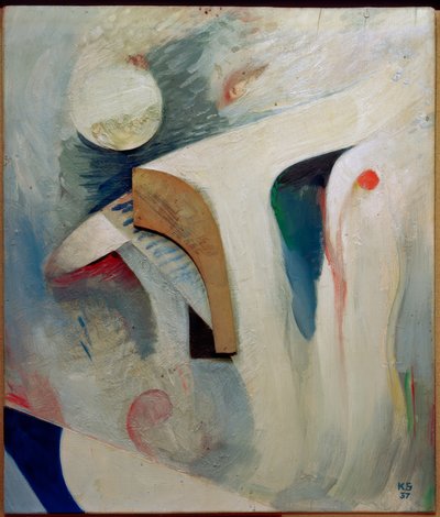 Bez tytułu (fiord) autorstwa Kurt Schwitters
