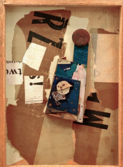 Bez tytułu (Merz) autorstwa Kurt Schwitters