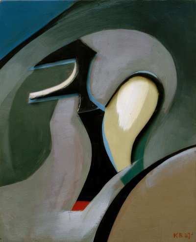 Bez tytułu (w kształcie hełmu) autorstwa Kurt Schwitters