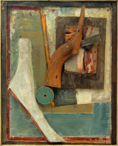 Bez tytułu (ulga w reliefie) autorstwa Kurt Schwitters