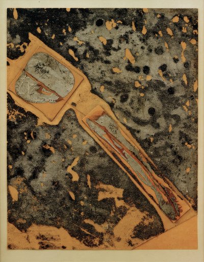 Bez tytułu (srebrny) autorstwa Kurt Schwitters