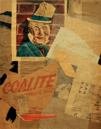 Bez tytułu (pola WC) autorstwa Kurt Schwitters