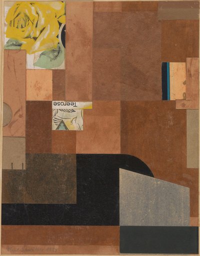 Herbata Róża Teerose autorstwa Kurt Schwitters