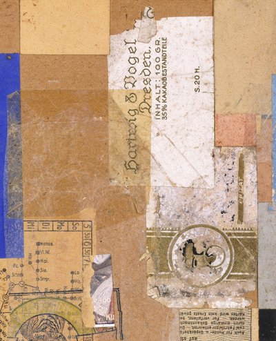 Bez tytułu, 1926 autorstwa Kurt Schwitters