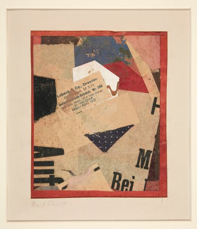 Bez tytułu [Lobeck & Co., Drezno] autorstwa Kurt Schwitters