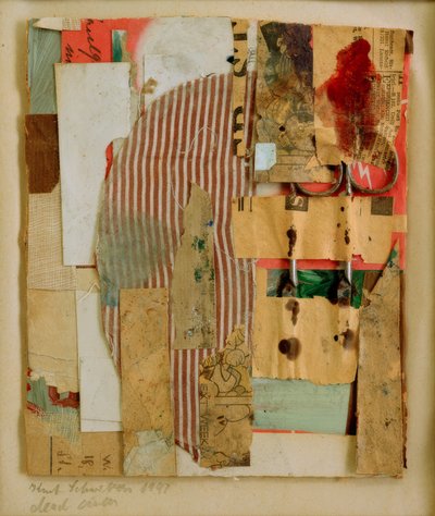 martwe nożyce autorstwa Kurt Schwitters