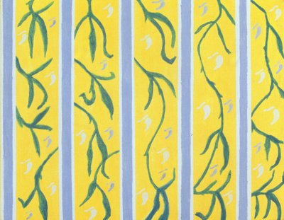Wallpaper Vines, 2004 (akryl na płótnie) autorstwa Kurtis L. Miller