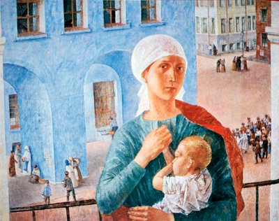 „1918 w Piotrogrodzie”, 1920, autorstwa Kuz