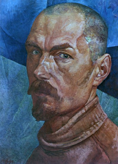 Autoportret autorstwa Kuzma Sergeevich Petrov Vodkin