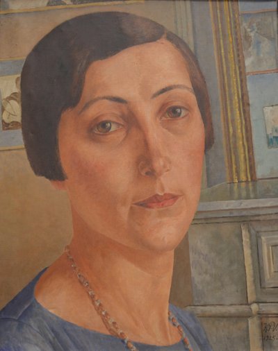 Portret Salomei Nikołajewnej Andronikowej 1888-1982. autorstwa Kuzma Sergeevich Petrov Vodkin