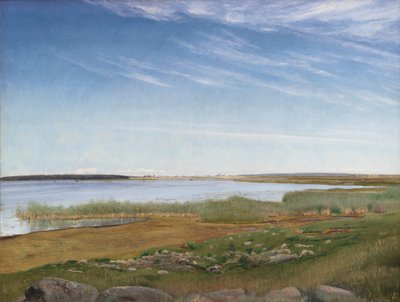 Fiord w pobliżu Karrebæksminde, Zelandia autorstwa Laurits Andersen Ring
