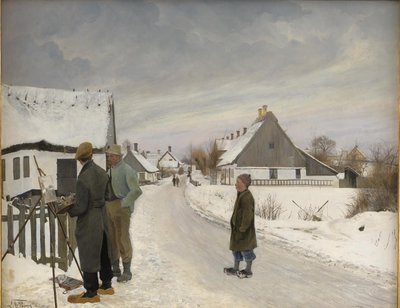 Malarz na wsi autorstwa Laurits Andersen Ring