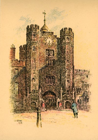 Pałac św. Jakuba, 1924. autorstwa L. A. Hayes