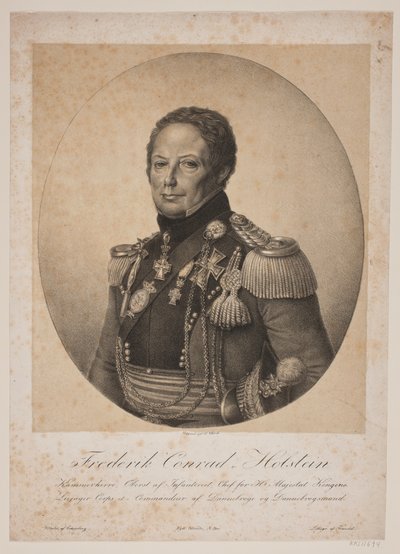 Frederik Konrad Holstein autorstwa L. Frænckel