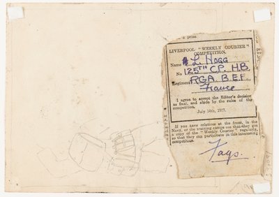 Poddanie się redaktorowi konkursu prasowego, 1917 autorstwa L. Hogg