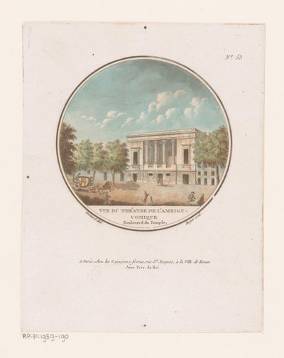 Widok na Théâtre de l