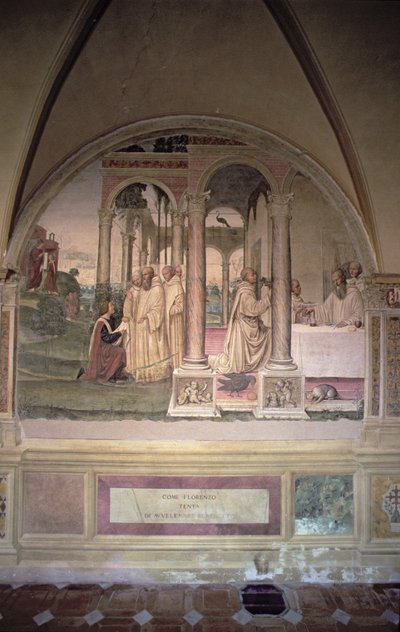 Życie św. Benedykta autorstwa L. Signorelli