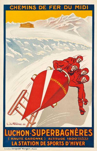 Luchon Superbagneres autorstwa L. de Neurac