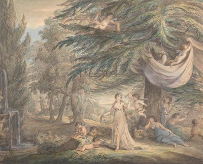Alegoria miłości autorstwa Lady Diana Beauclerk