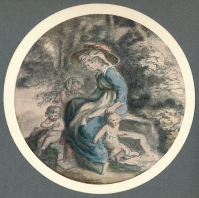 „Lady Herbert i jej dzieci”, 1903 autorstwa Lady Diana Spencer