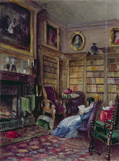Biblioteka na Piccadilly autorstwa Lady Honoria Cadogan