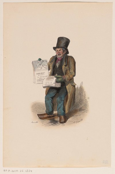 gazeciarz autorstwa Laireille