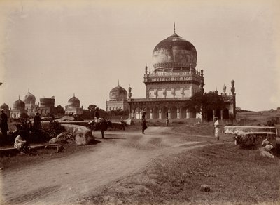 Grobowce Golconda autorstwa Lala Deen Dayal