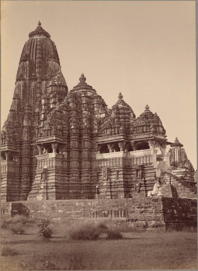 Świątynia Mahadeo, Kandaria autorstwa Lala Deen Dayal